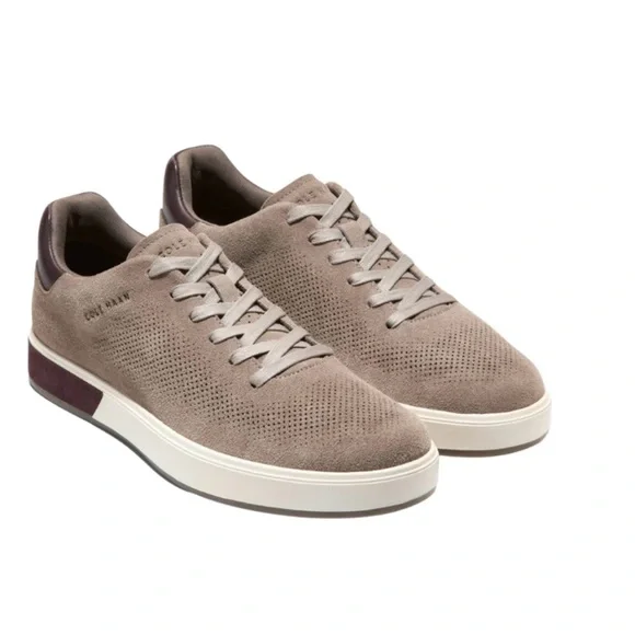 Cole Haan Men's GrandPrø Angleace Sneakers - Irish Coffee - Picture 2 of 6